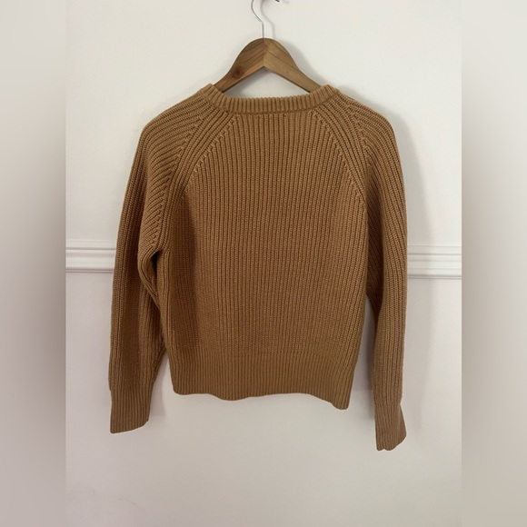 CALLAHAN knitwear Revolve sweater xs tan dark beige knit top - Picture 3 of 5